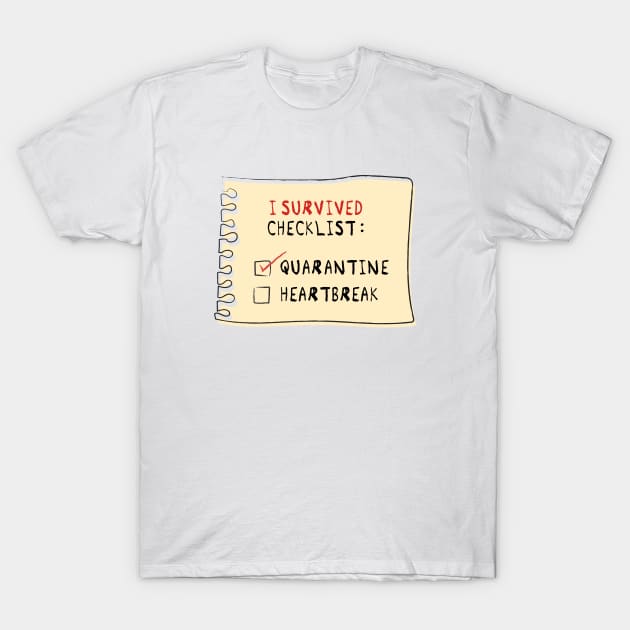 I survived quarantine T-Shirt by Inspire Creativity